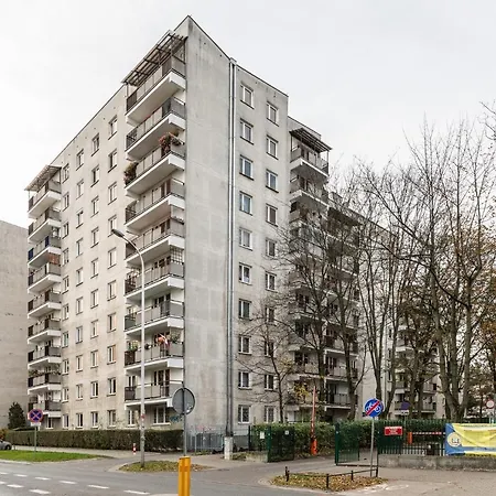 Deotymy 19 Superapart - Blisko Metra Ksiecia Janusza Apartman Varsó